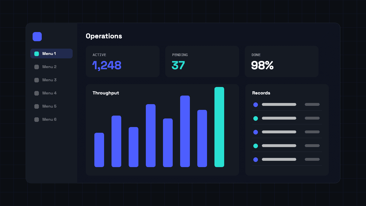 Custom Software — product mockup