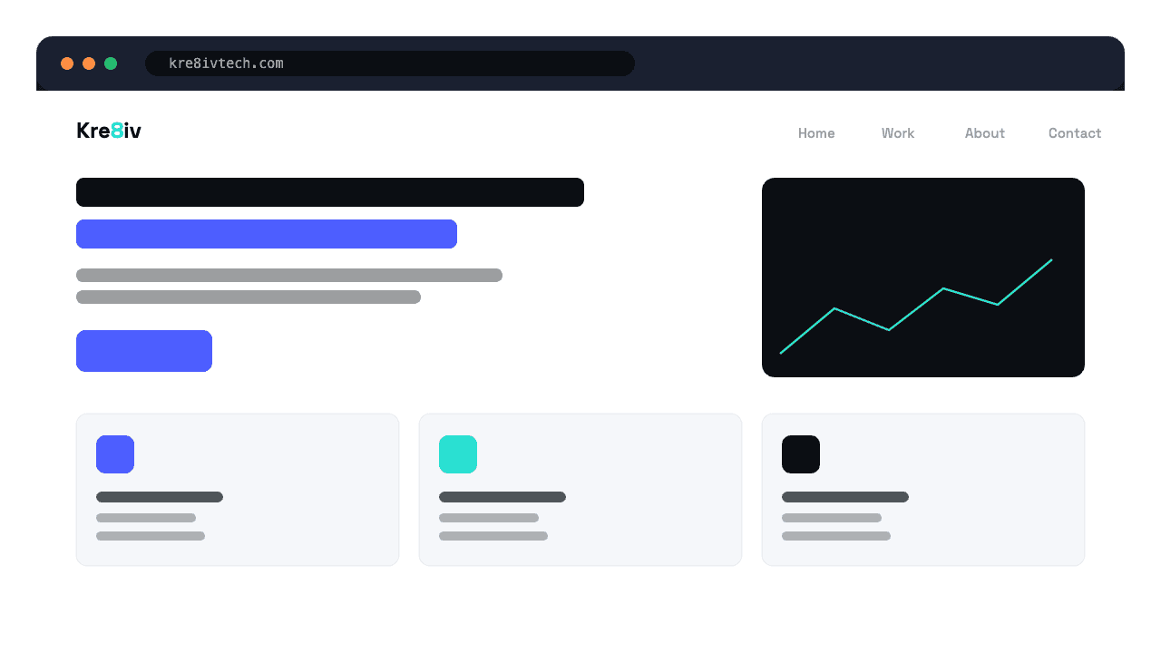 Web Development — product mockup